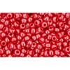 Achat cc125 - perles de rocaille Toho 11/0 opaque lustered cherry (10g)