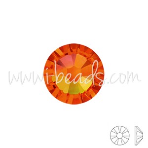 Achat Strass à coller cristal 2088 flat back fireopal ss16-3 9mm (60)