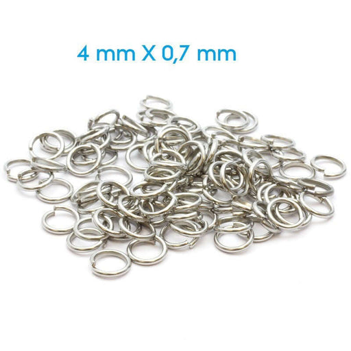 Anneaux De Jonction Ouverts - Lot De 50, 15 Mm - Or Clair, Pour Création De Bijoux Et Bricolage