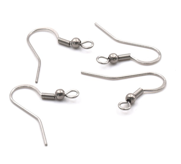 Lot De 8 Lève-boucles D'oreille En Cuivre - Support Arrière Pour Boucles - Or Et Or Blanc - 5